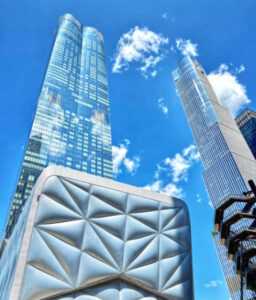 Skyscrapers near Hudson Yards in New York City